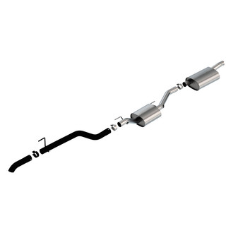 Borla® - Touring™ 304 SS Climber Cat-Back Exhaust System with Single Rear Exit