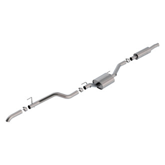 Borla® - S-Type™ 304 SS Climber Cat-Back Exhaust System with Single Rear Exit