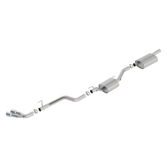 Borla® - Touring™ 304 SS Cat-Back Exhaust System with Dual Side Exit