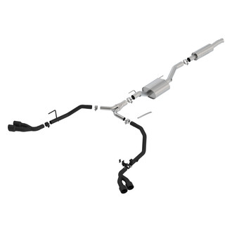 Borla® - ATAK™ 304 SS Cat-Back Exhaust System with Dual Split Side Exit