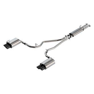 Borla® - S-Type™ 304 SS Cat-Back Exhaust System with Quad Rear Exit