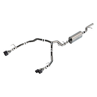 Borla® - Touring™ 304 SS Cat-Back Exhaust System with Quad Rear Exit
