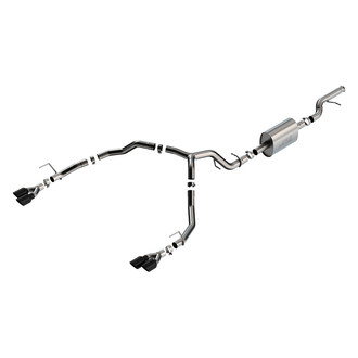 Borla® - S-Type™ 304 SS Cat-Back Exhaust System with Quad Rear Exit