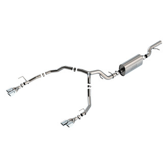Borla® - Touring™ 304 SS Cat-Back Exhaust System with Quad Rear Exit