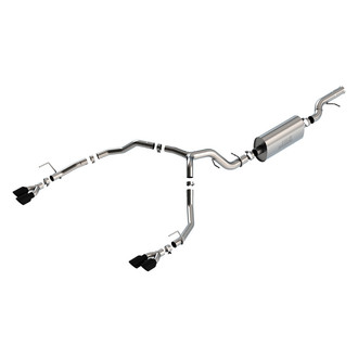 Borla® - Touring™ 304 SS Cat-Back Exhaust System with Quad Rear Exit