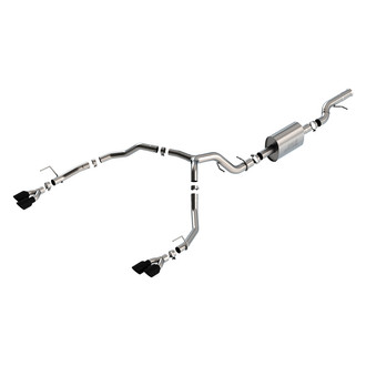 Borla® - S-Type™ 304 SS Cat-Back Exhaust System with Quad Rear Exit