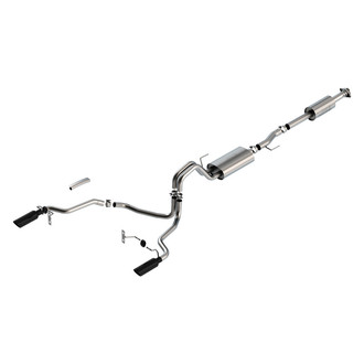Borla® - Touring™ 304 SS Cat-Back Exhaust System with Split Rear Exit