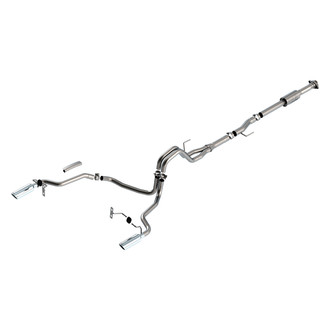 Borla® - ATAK™ 304 SS Cat-Back Exhaust System with Split Rear Exit