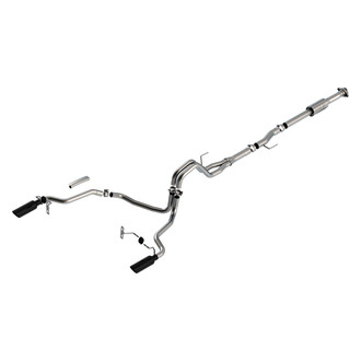 Borla® - ATAK™ 304 SS Cat-Back Exhaust System with Split Rear Exit