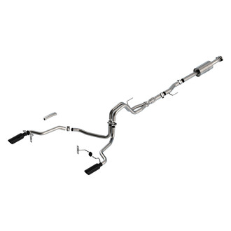 Borla® - ATAK™ 304 SS Cat-Back Exhaust System with Split Rear Exit
