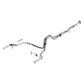 Borla® - ATAK™ 304 SS Cat-Back Exhaust System with Split Rear Exit