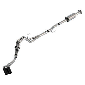 Borla® - S-Type™ 304 SS Cat-Back Exhaust System with Dual Side Exit