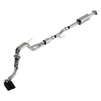 Borla® - S-Type™ 304 SS Cat-Back Exhaust System with Dual Side Exit