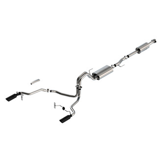 Borla® - ATAK™ 304 SS Cat-Back Exhaust System with Split Rear Exit