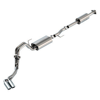 Borla® - S-Type™ 304 SS Cat-Back Exhaust System with Dual Side Exit
