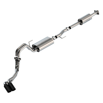 Borla® - S-Type™ 304 SS Cat-Back Exhaust System with Dual Side Exit