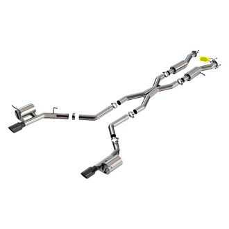 Borla® - S-Type™ 304 SS Cat-Back Exhaust System with Split Rear Exit