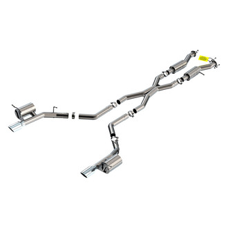 Borla® - ATAK™ 304 SS Cat-Back Exhaust System with Split Rear Exit