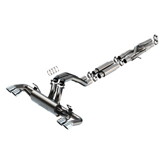 Borla® - S-Type™ 304 SS Cat-Back Exhaust System with Quad Rear Exit