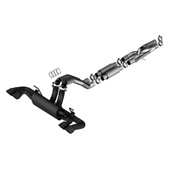 Borla® - ATAK™ 304 SS Cat-Back Exhaust System with Quad Rear Exit