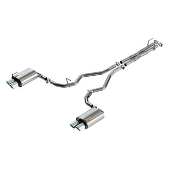 Borla® - ATAK™ 304 SS Cat-Back Exhaust System with Quad Rear Exit