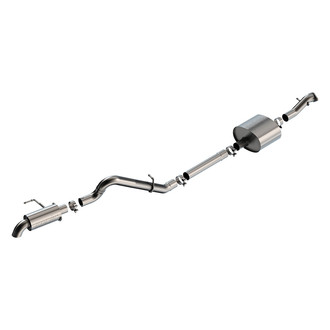 Borla® - Touring™ 304 SS Climber Cat-Back Exhaust System with Single Rear Exit