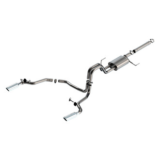 Borla® - S-Type™ 304 SS Cat-Back Exhaust System with Split Rear Exit