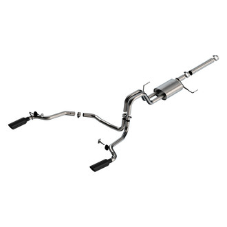 Borla® - S-Type™ 304 SS Cat-Back Exhaust System with Split Rear Exit