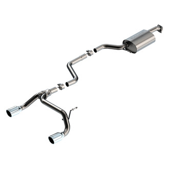 Borla® - S-Type™ 304 SS Cat-Back Exhaust System with Split Rear Exit