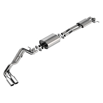 Borla® - S-Type™ 304 SS Cat-Back Exhaust System with Dual Side Exit