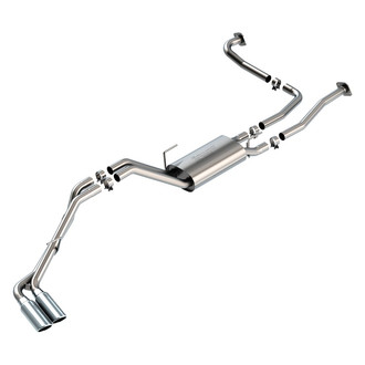 Borla® - S-Type™ 304 SS Cat-Back Exhaust System with Dual Side Exit