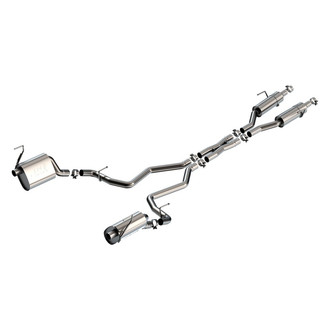 Borla® - S-Type™ 304 SS Cat-Back Exhaust System with Split Rear Exit