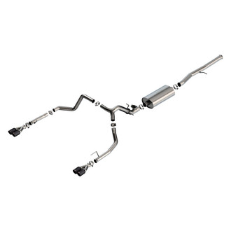 Borla® - Touring™ 304 SS Cat-Back Exhaust System with Quad Rear Exit
