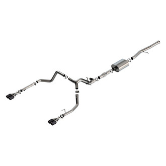 Borla® - ATAK™ 304 SS Cat-Back Exhaust System with Quad Rear Exit