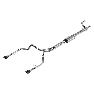 Borla® - S-Type™ 304 SS Cat-Back Exhaust System with Quad Rear Exit
