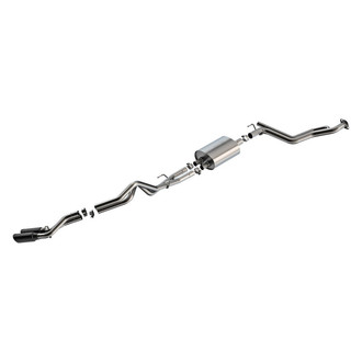 Borla® - S-Type™ 304 SS Cat-Back Exhaust System with Dual Side Exit