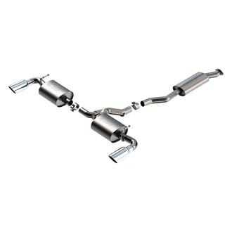 Borla® - S-Type™ 304 SS Cat-Back Exhaust System with Split Rear Exit