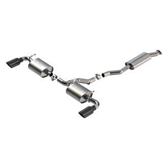 Borla® - S-Type™ 304 SS Cat-Back Exhaust System with Split Rear Exit
