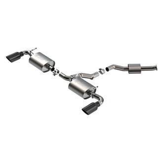 Borla® - S-Type™ 304 SS Cat-Back Exhaust System with Split Rear Exit