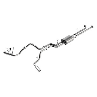Borla® - S-Type™ 304 SS Cat-Back Exhaust System with Split Side Exit