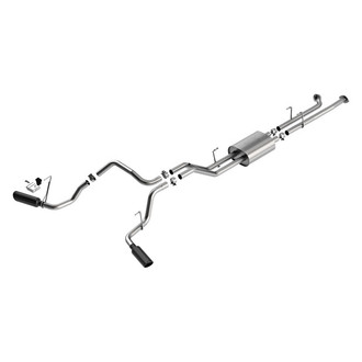 Borla® - ATAK™ 304 SS Cat-Back Exhaust System with Split Side Exit