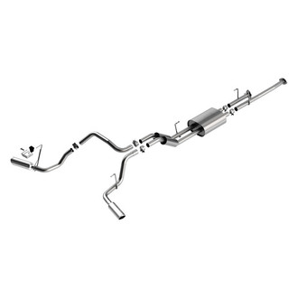 Borla® - S-Type™ 304 SS Cat-Back Exhaust System with Split Side Exit