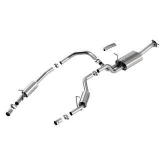 Borla® - ATAK™ 304 SS Cat-Back Exhaust System with Split Rear Exit