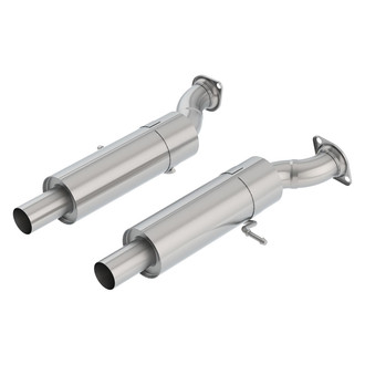 Borla® - S-Type™ 304 SS Round Exhaust Mufflers