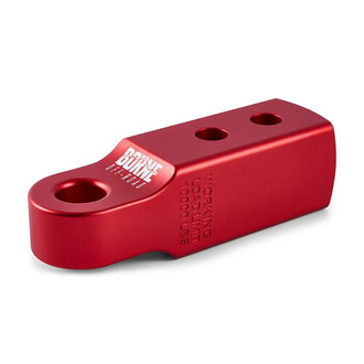Borne Off-Road® - Red 2" Hitch Receiver Shackle Mount