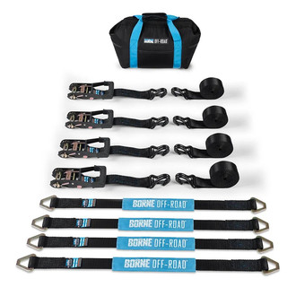 Borne Off-Road® - Vehicle Ratchet Tie-Down Kit