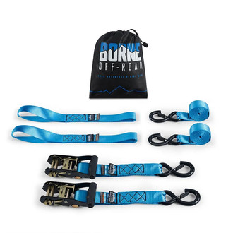 Borne Off-Road® - Heavy-Duty Ratchet Tie-Down Kit