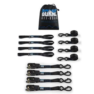 Borne Off-Road® - Medium-Duty Ratchet Tie-Down Kit