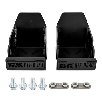 Borne Off-Road® - Rear Shock Skid Plates