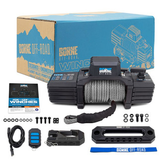 Borne Off-Road® - Electric Winch with Synthetic Rope